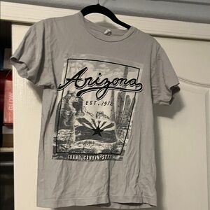 Tultex Arizona Graphic Tee - Light Gray